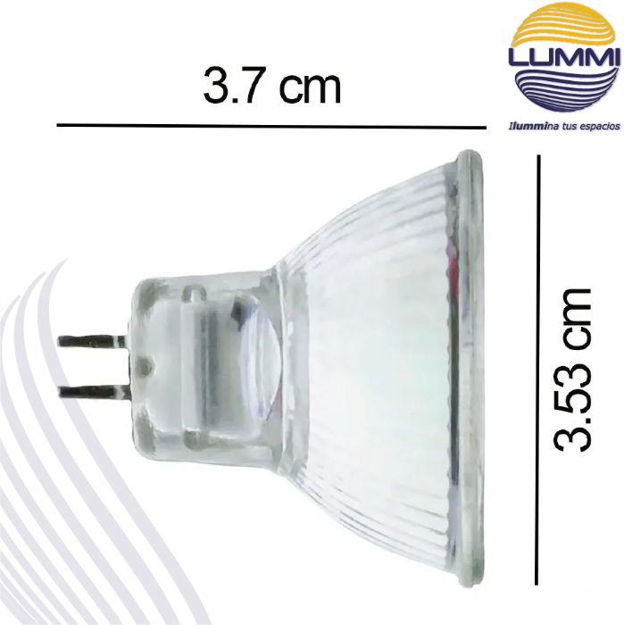 Foco De Halogeno Mr-11 12v. 35w. Gz4 (mr11fthc)